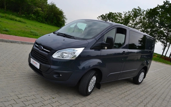 Ford Transit Custom cena 47900 przebieg: 344000, rok produkcji 2013 z Leśna małe 232